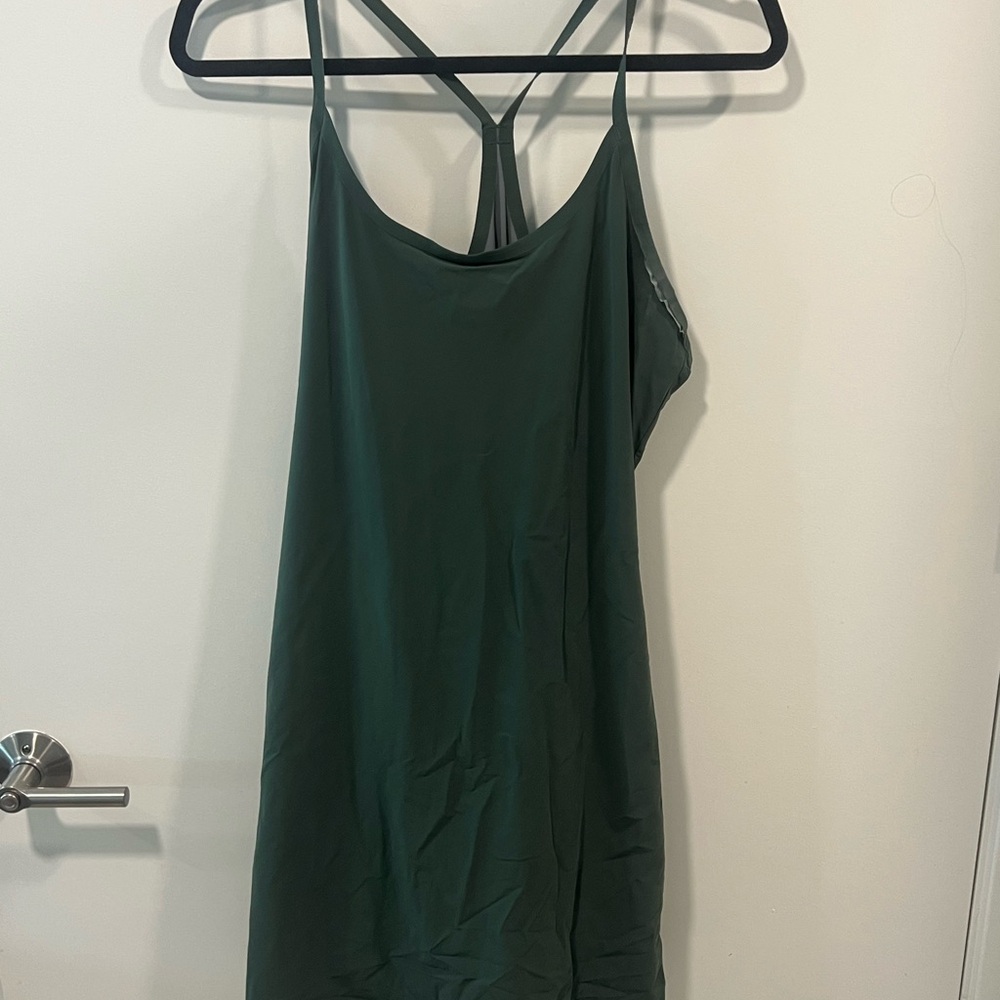 Outdoor Voices Green Workout Dress